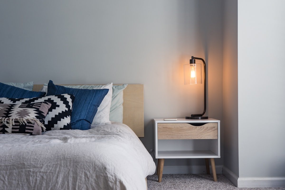 Everyday High Density 8 inch on a made bed