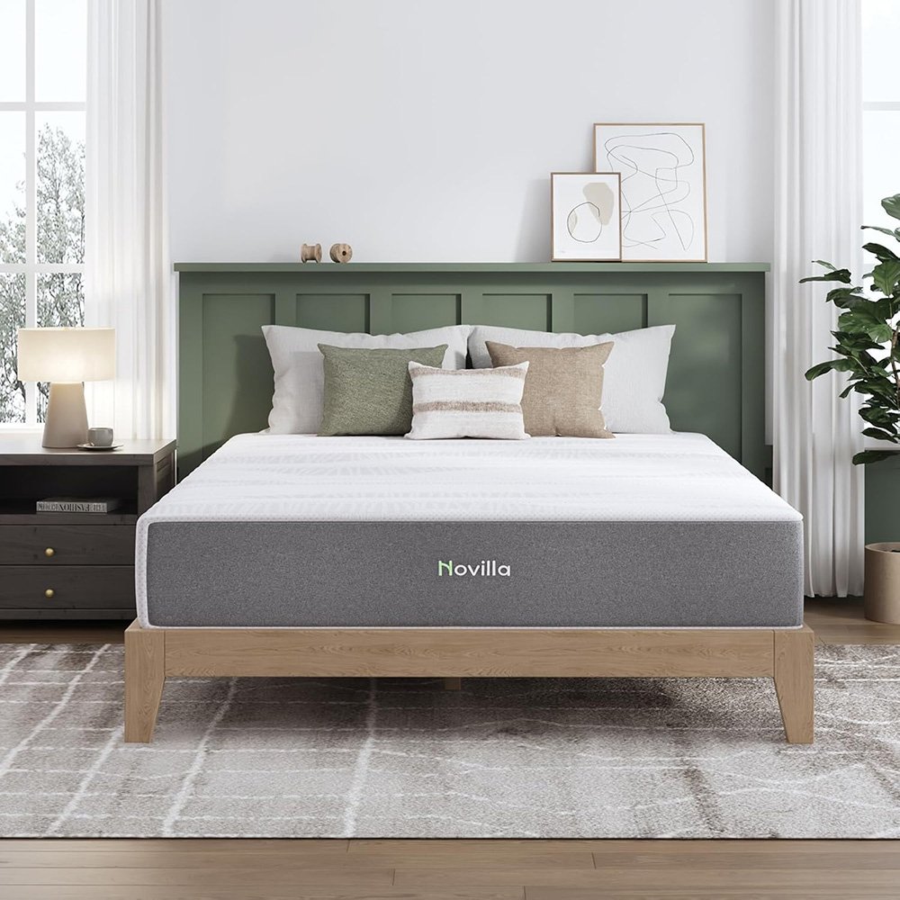 Bedroom used in the back-pain mattress guide